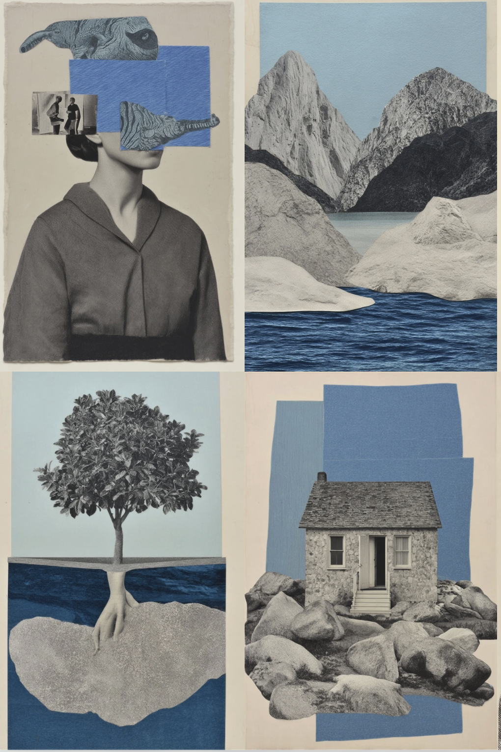 Seedance 2.0 video: Vintage Surreal Collage