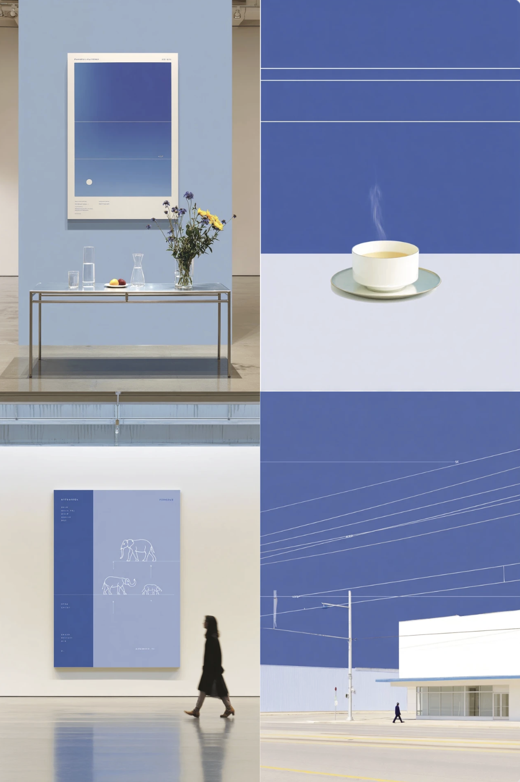 Seedance 2.0 video: Blue Minimal Aesthetic