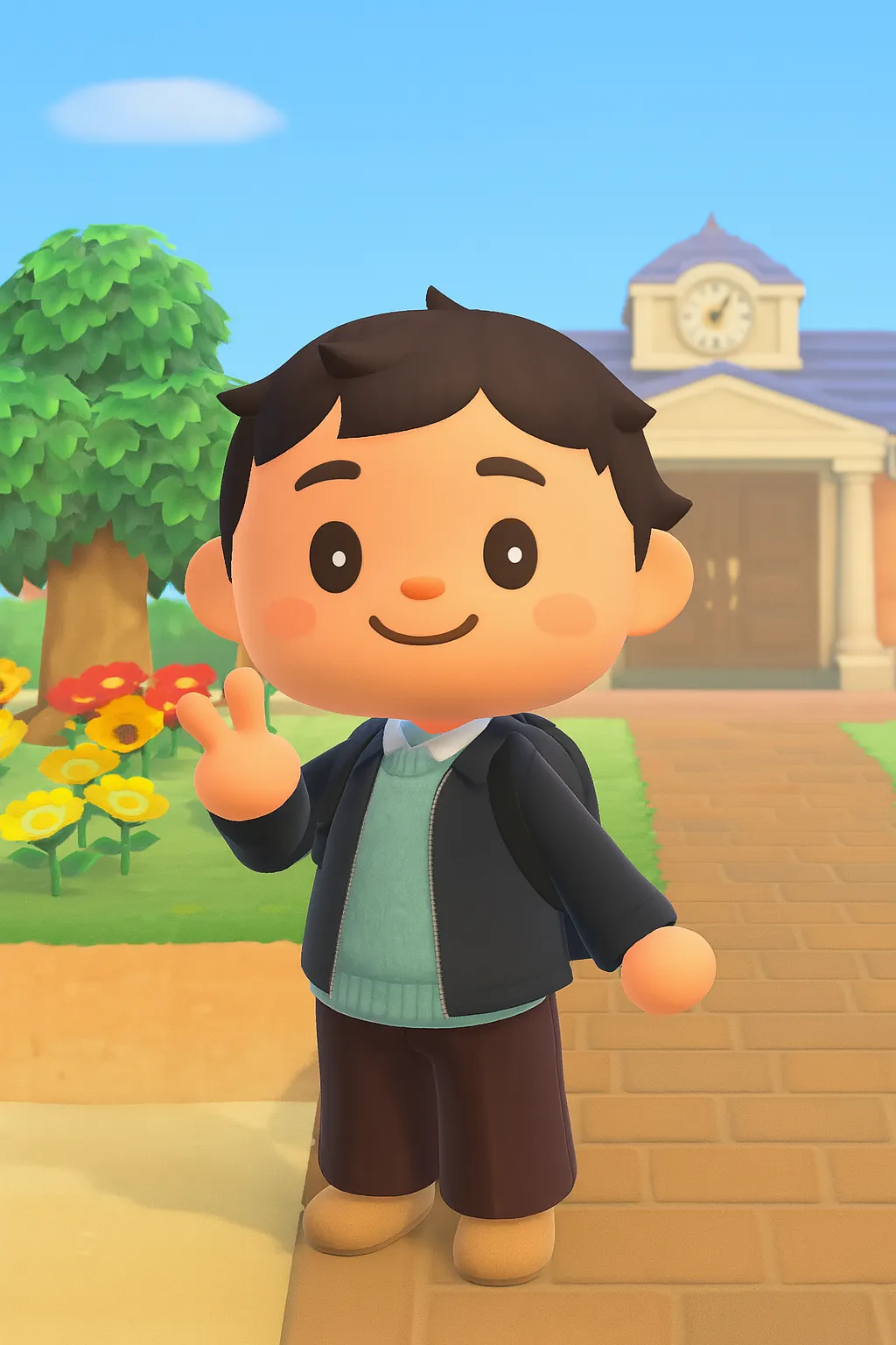 Seedance 2.0 video: Animal Crossing–Style Toonified Avatar