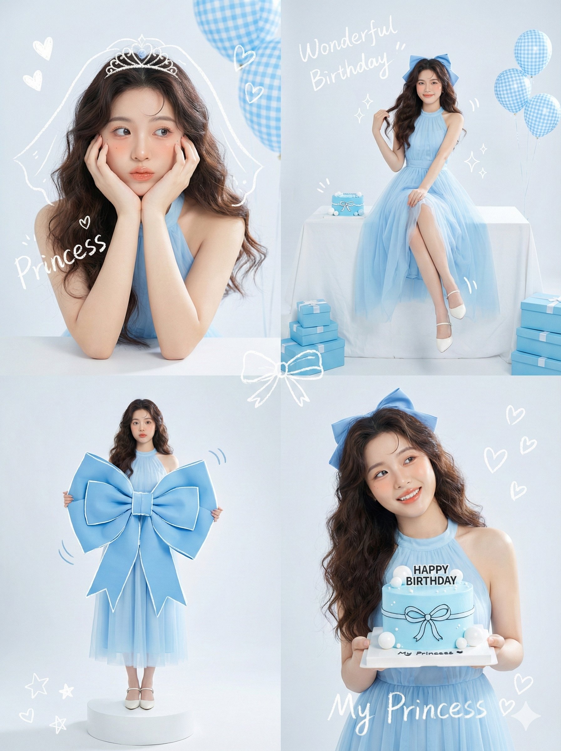 Seedance 2.0 video: Turn you birthday pictures into photo collage with doddle...