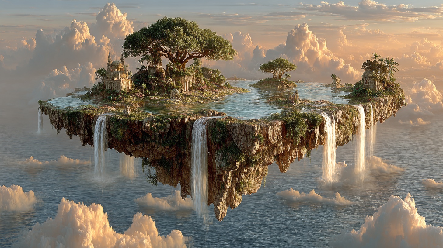 Seedance 2.0 video: FLOATING ISLAND