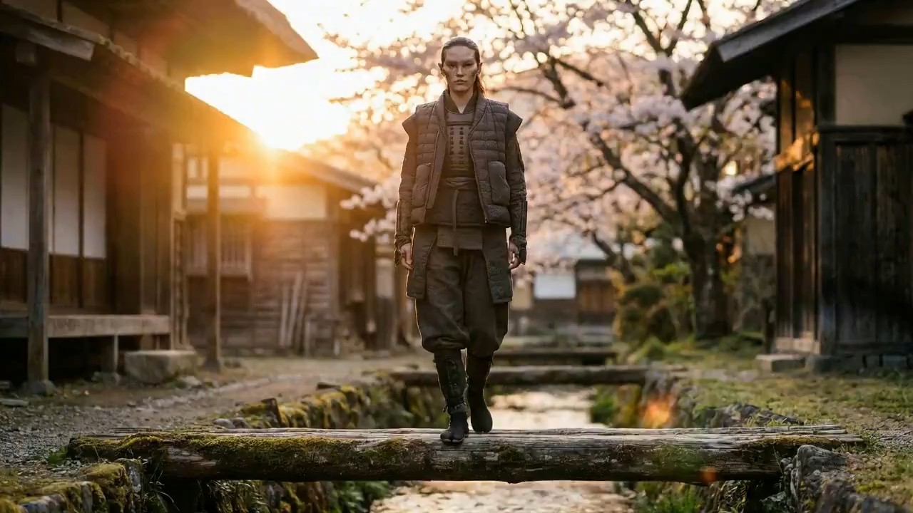 Seedance 2.0 video: a dynamic continuous shot of a magical transformation int...